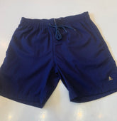 NOVO SHORT LINHO MASC LISO MARINHO