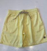 NOVO SHORT LINHO MASC LISO AMARELO CLARO