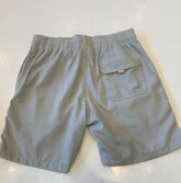 NOVO SHORT LINHO MASC LISO CINZA CLARO