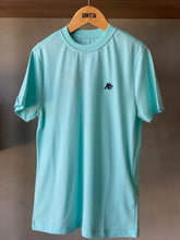 NOVO CAMISETA MC MASC TEEN A87 MESCLA AZUL CLARO NEON