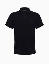 NOVO POLO CKJ KIDS LOGO GEL RE ISSUE STRIPE PRETO