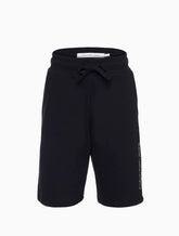 NOVO BERMUDA CKJ MAS KIDS LOGO BASICO BRANCO