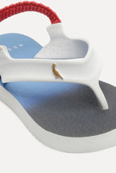 NOVO CHINELO RSV MINI BB DEGRADE ANOITECER BRANCO/VERMELHO