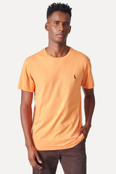 NOVO CAMISETA MASC RSV MC CARECA LARANJA DUST