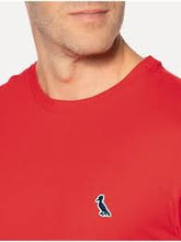 NOVO CAMISETA RSV MAS SLIM PATCH RSV JEANS VERMELHO CEREJA