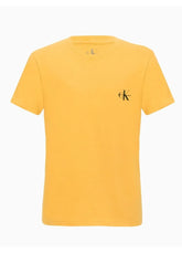 NOVO CAMISETA CKJ KIDS MAS MC REISSUE PEITO MOSTARDA