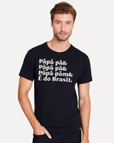 CAMISETA RSV EST PAPA E DO BRASIL SENNA PRETO
