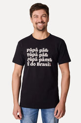 CAMISETA RSV EST PAPA E DO BRASIL SENNA PRETO