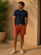 BERMUDA MAS ALFA PREMIUM VISCOSE TERRACOTA