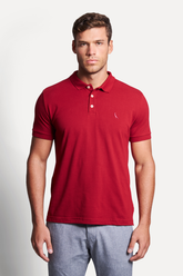 POLO RESERVA MASC MC PIQUET CLASSICA BORDO