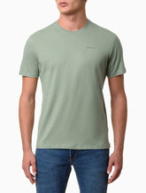 CAMISETA MC CKJ MASC LOGO BASICO PEITO VERDE