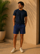 BERMUDA MAS ALFA PREMIUM VISCOSE MARINHO