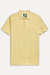 POLO RESERVA MASC MC PIQUET CLASSICA AMARELO CLARO