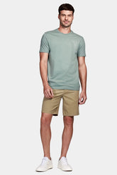 CAMISETA MAS ARAMIS ESPELHADO OUTLINE VERDE EUCALIPTO