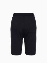 BERMUDA MOLETOM CKJ KIDS MAS CK GEL PRETO