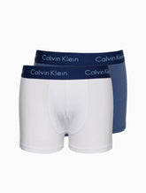 KIT 2 CUECAS CKJ KIDS MASC TRUNK MARINHO/AZUL CLARO