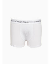 KIT 2 CUECAS CKJ KIDS MASC TRUNK BRANCO