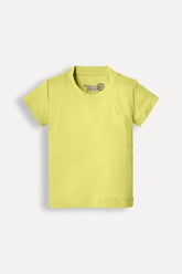 CAMISETA RS MINI BB PIMA MELHOR DO MUNDO AMARELO CLARO