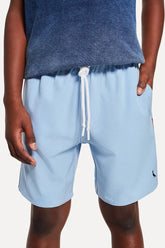 SHORT PRAIA RSV MINI MAGIC COQUEIROS AZUL