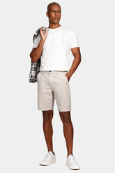 BERMUDA MASC CHINO CLASSICA OXFORD CAQUI