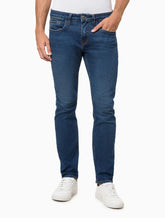 CALCA CKJ MAS JEANS SKINNY FILI DUPLO MARINHO