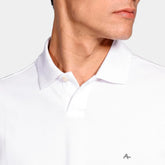 POLO MAS MC PIQUET PASTEL ARAMIS BRANCO