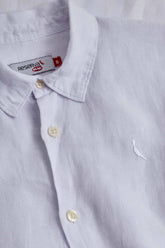 CAMISA RSV MINI MAS MC LINHO PURO BRANCO