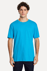 CAMISETA MAS MC SIMPLES TURQUESA