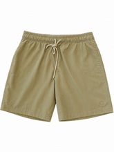 BERMUDA TACTEL PELETIZADO LISO BRENDON VERDE SALVIA/KHAKI
