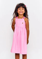 VESTIDO DOCE DE MORANGUINHO ALPHABETO ROSA