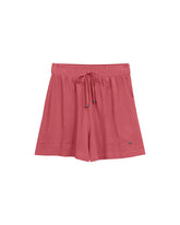 SHORT FEM EM TECIDO DE VISCOSE GOIABA