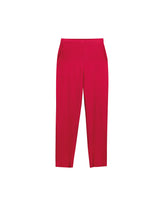 CONJUNTO FEM REGATA E CALCA VISCOSE SARJ VERMELHO