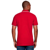 POLO MAS MC CLASSIC 1 FRISO ARAMIS VERMELHO/OFF