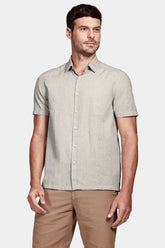 CAMISA MAS MC REG LOOP FLAME ALTINO VERDE ESCURO