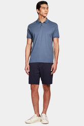 POLO MAS PIMA INTERLOCK ARAMIS AZUL ALUMINIO