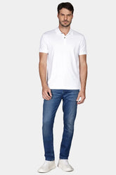 POLO MAS PIMA INTERLOCK ARAMIS BRANCO
