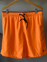 SHORT TACTEL MASC LISO JAIAL LARANJA NEON/MARINHO