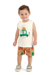 CONJ MAS REGATA E BERM MLT EST CARROS OFF WHITE