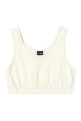 TOP FEM JUV EM COTTON LEVE OFF WHITE