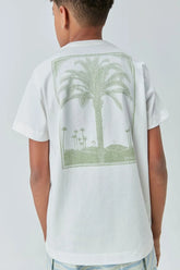 CAMISETA MAS ALG EST COQUEIRO COSTAS OFF WHITE