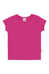 BLUSA FEM MC MALHA CANELADA ROSA PINK