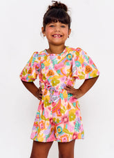 MACAQUINHO FEM EST DOCURA FLORAL ROSA/OFF WHITE