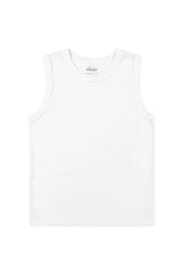 REGATA MAS MEIA MALHA BASICA BRANCO