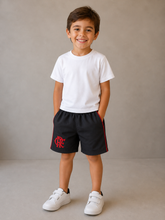 BERMUDA INF FLAMENGO WANDER LOGO LAT PRETO