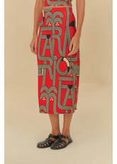 SAIA FEM LOGOTUCA VERMELHO