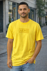 CAMISETA MASC MC AEROPOSTALE AMARELO