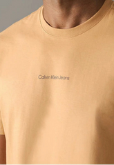 CAMISETA MC CKJ MASC LOGO CENTRALIZADO HAVANA