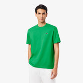 CAMISETA MASC MC LACOSTE VERDE BANDEIRA SIW