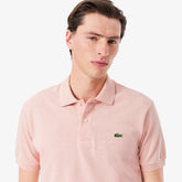 POLO MASC MC LACOSTE ROSA CLARO I17