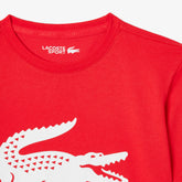 CAMISETA MASC KIDS MC LACOSTE VERMELHO A3F